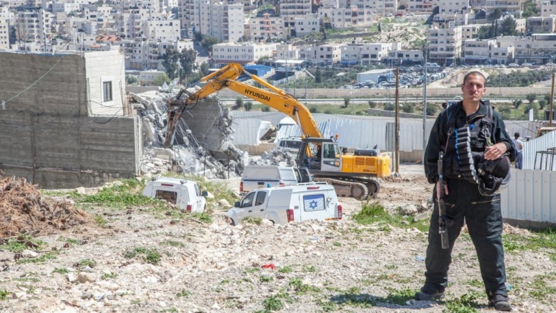 اسرائیل کے مظالم جاری ، کچھ ہی مہینوں میں فلسطینیوں کے درجنوں گھروں کو ملبہ میں بدل دیا