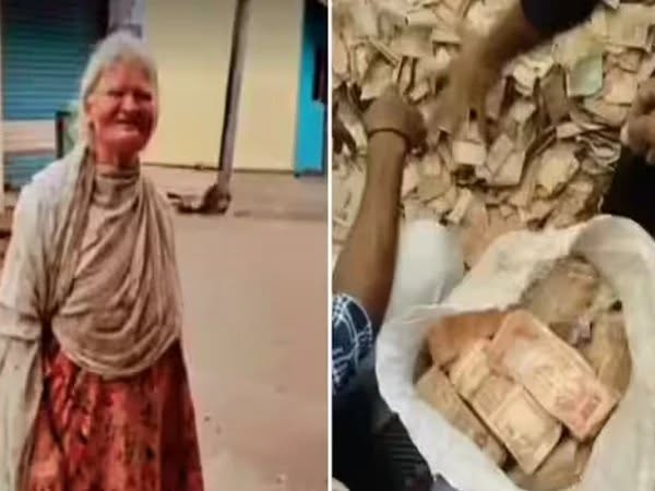 मस्जिद के बाहर भीख मांगने वाली महिला की मौत के बाद उसके घर से लाखों रुपये मिले