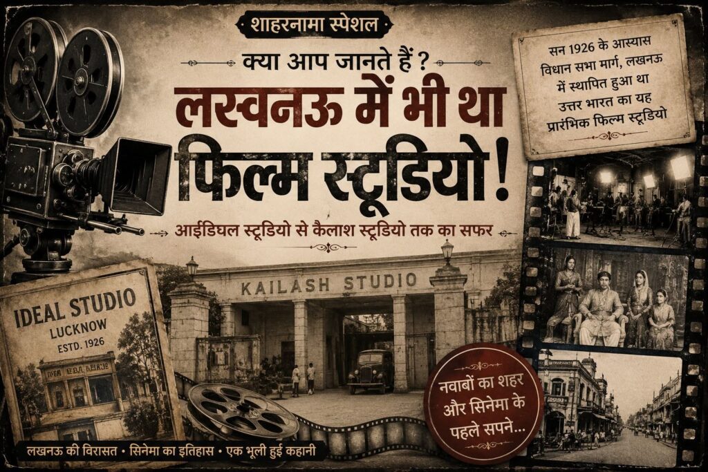 लखनऊ का भूला-बिसरा फिल्म स्टूडियो