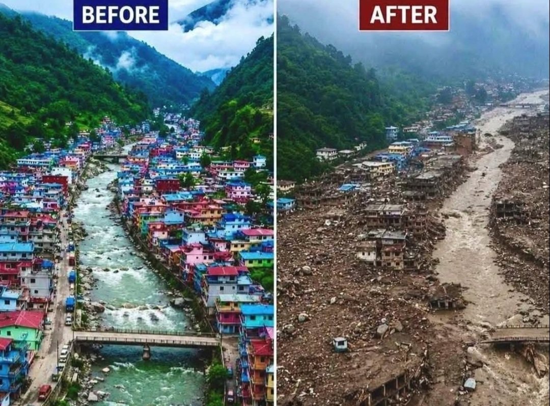 नेपाल में भयानक बाढ़;1,500 लोग लापता
